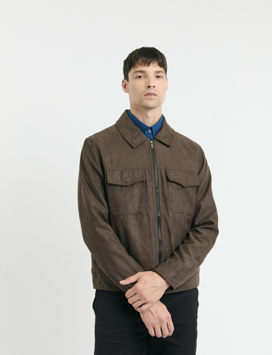 300711 CAMPERA HARRINGTON LABEL Oliva