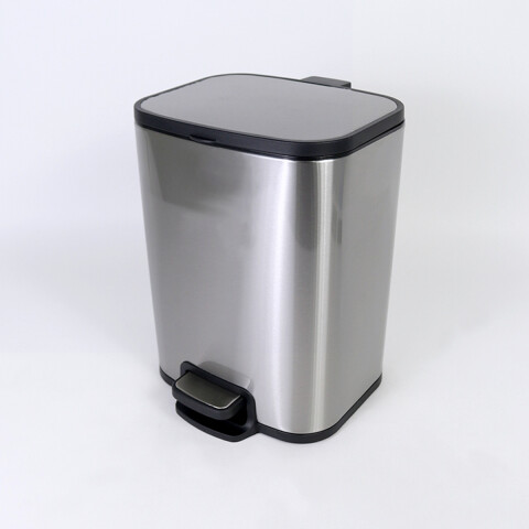 BASURERO INOX C/PEDAL 10LTS Unica