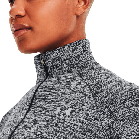 REMERA UNDER ARMOUR TECH 1/2 ZIP Grey