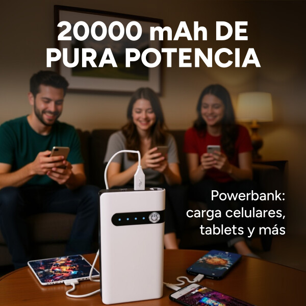 Cargador Arrancador De Bateria Para Auto Powerbank 2000mah Color Blanco