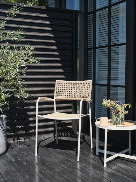 Silla apilable AJSTRUP beige Silla apilable AJSTRUP beige