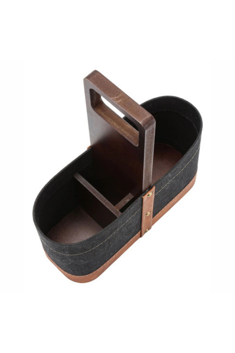 MATE CHARRUA MATERA DE AUTO NEGRO