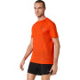 Polos Running Metarun Ss Top Hombre Cherry Tomato