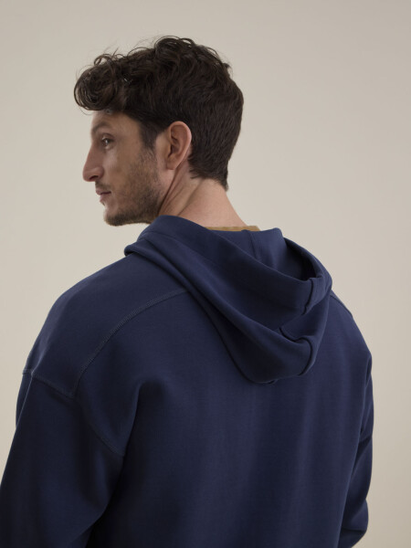 FLEECE MICHIGAN AZUL