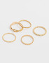 Sets Anillos De metal Set De Anillos De Metal - Dorado