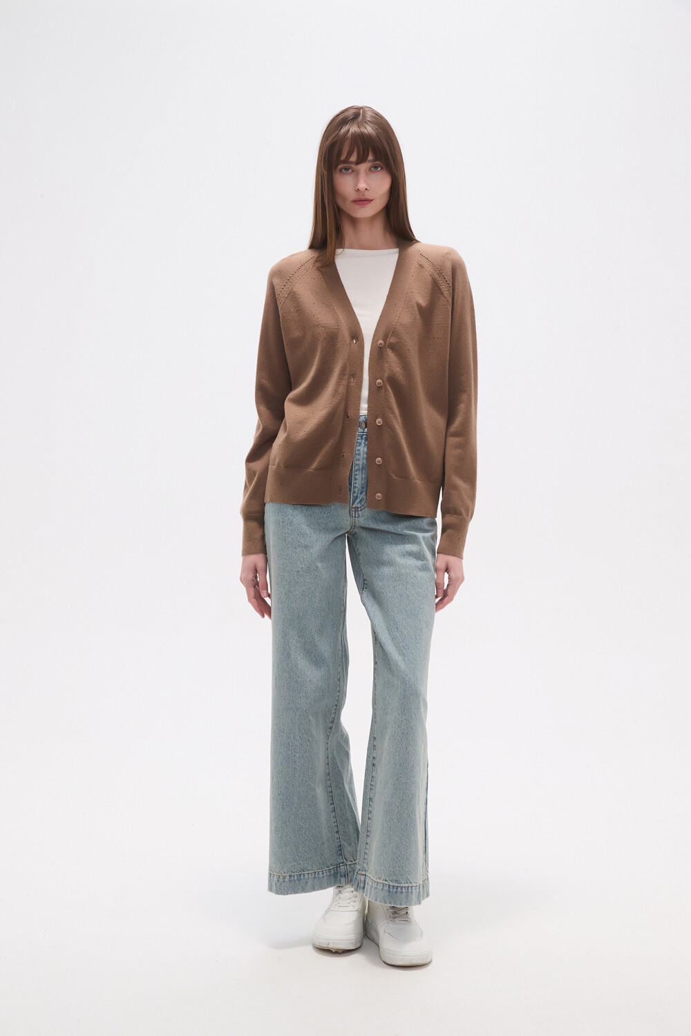 Cardigan Arive Taupe / Mink / Vison