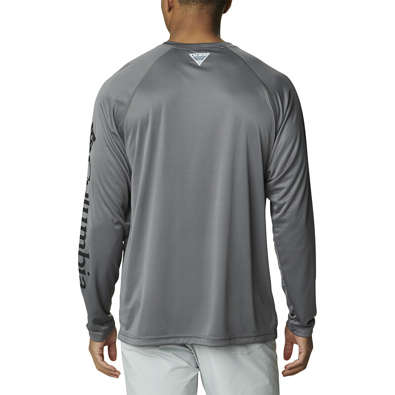 Remera Terminal Tackle LS Hombre CITY GREY BLAC