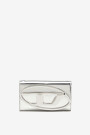 BILLETERA / MINIBOLSO 1DR CUER Plata