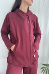 Campera Pipa Bordó