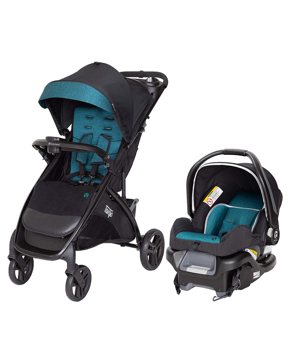 Coche de bebé y silla para auto Baby Trend Tango Travel System - Verde con Negro 