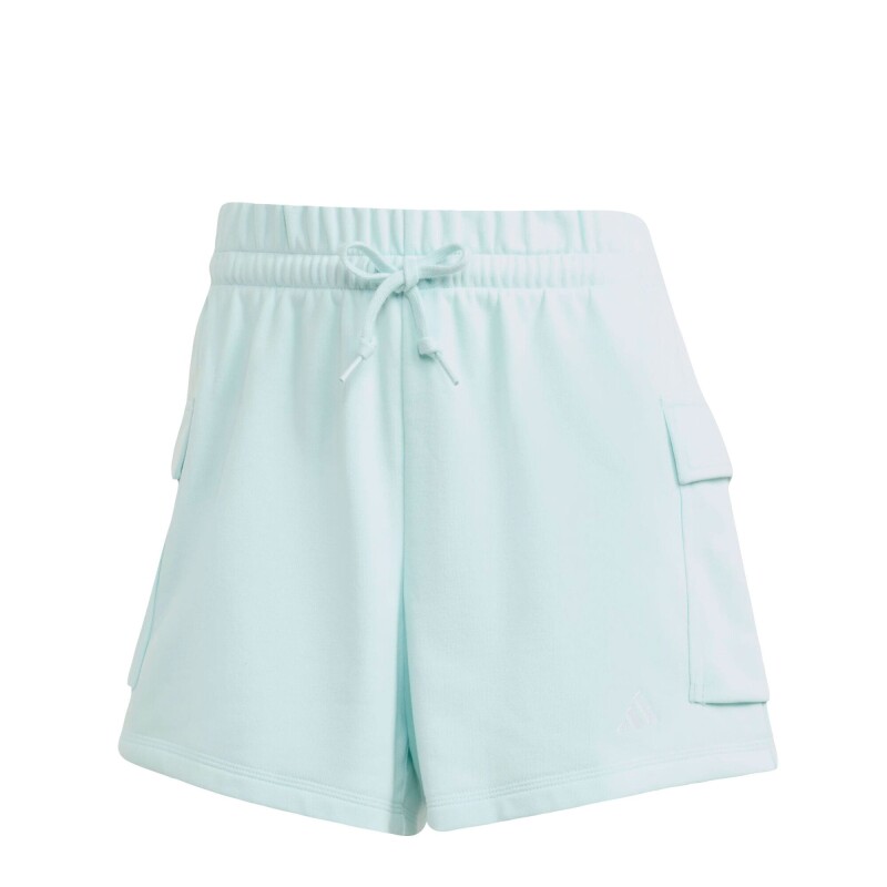 Short de Mujer Adidas Cargo Essentials Logo Verde Menta