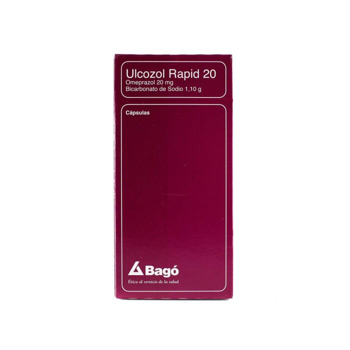ULCOZOL 20 RAPID CJ X 28 CÁPS. única