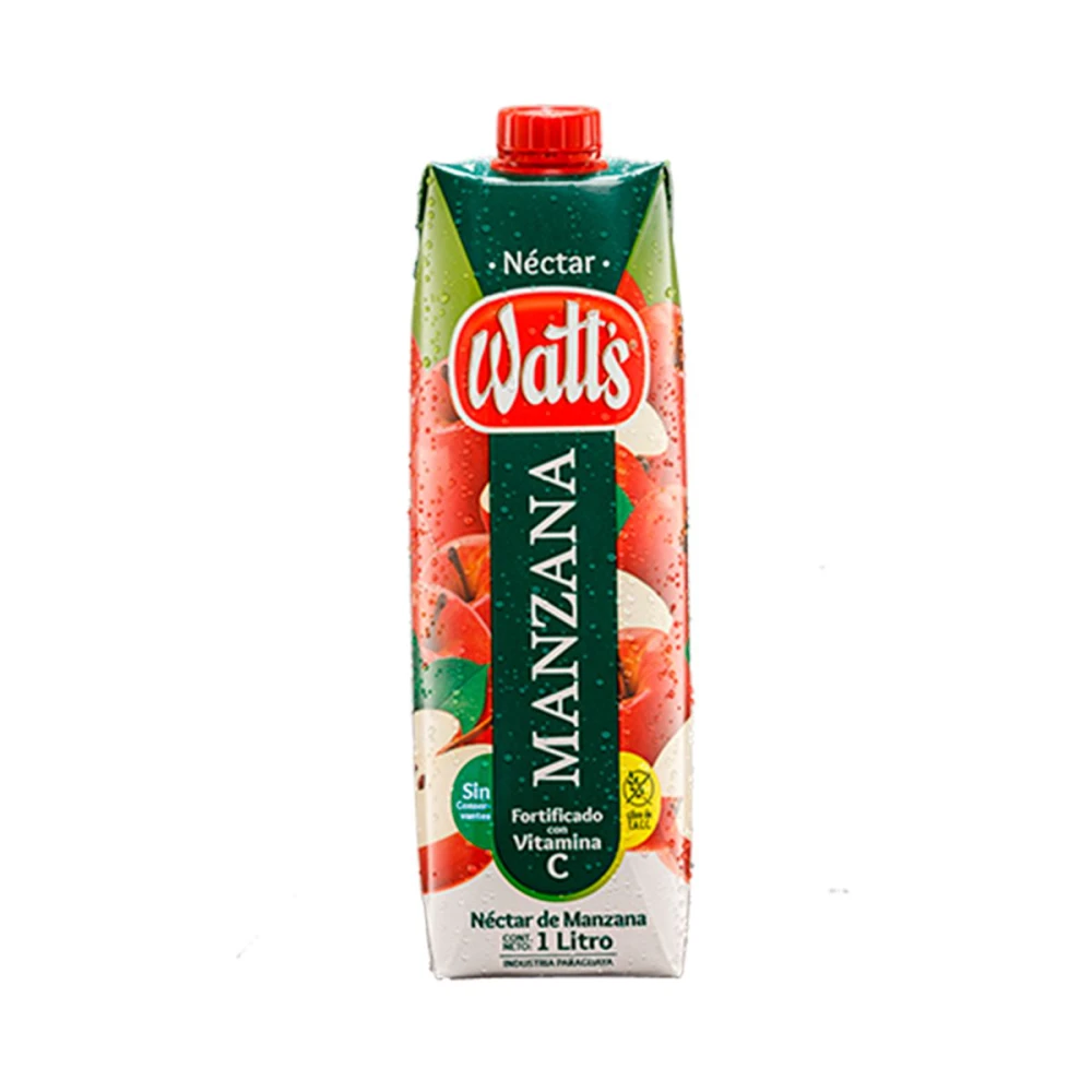 WATTS NECTAR MANZANA FR. X 1000 ML.