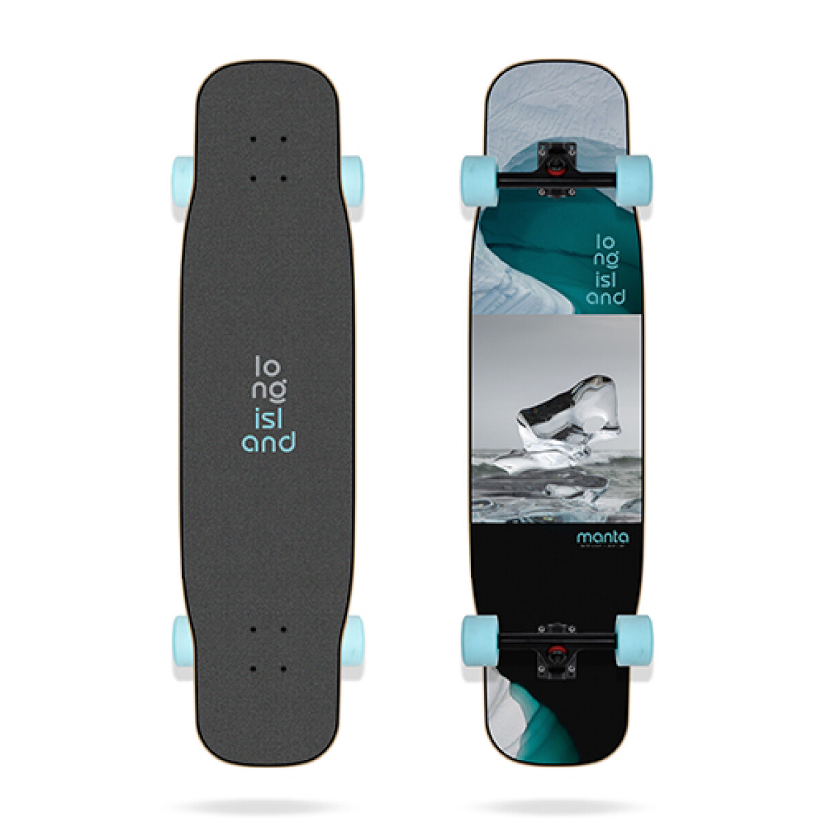 Longboard Completo Manta 38.75" Fiber Flex 