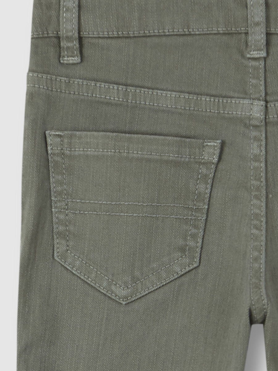 Pantalon Sarga Verde