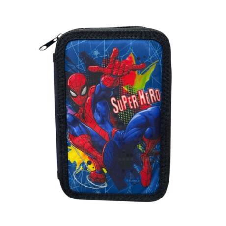 Cartuchera Licencia 1 piso Spider Man