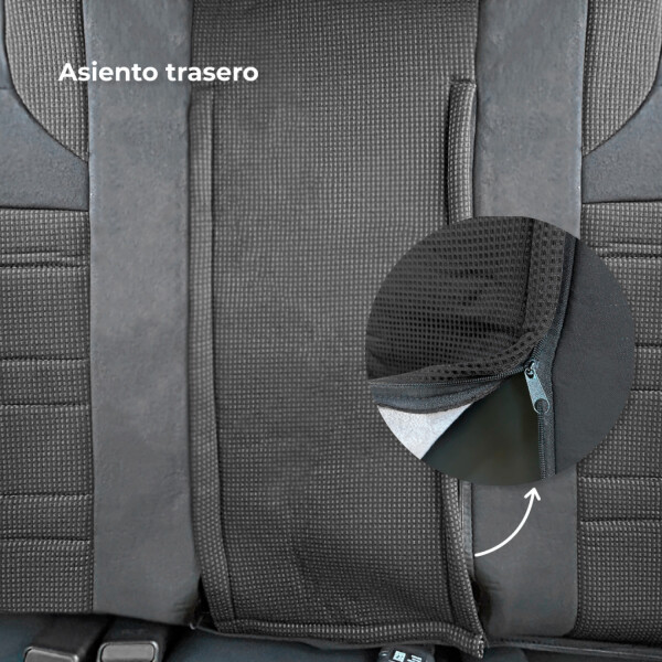 Cubreasiento Negro 11 Piezas Cubreasiento Negro 11 Piezas