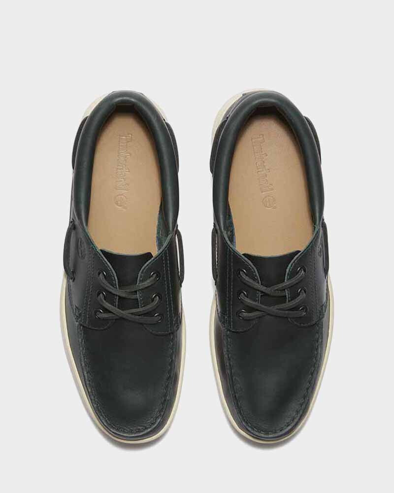 Zapatos Naúticos Portofino Pier Hombre Dark Green Full Grain