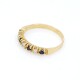 Anillo en oro 18k , brillantes y zafiros Anillo en oro 18k , brillantes y zafiros
