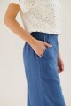 PANTALON LINO LAIA AZUL