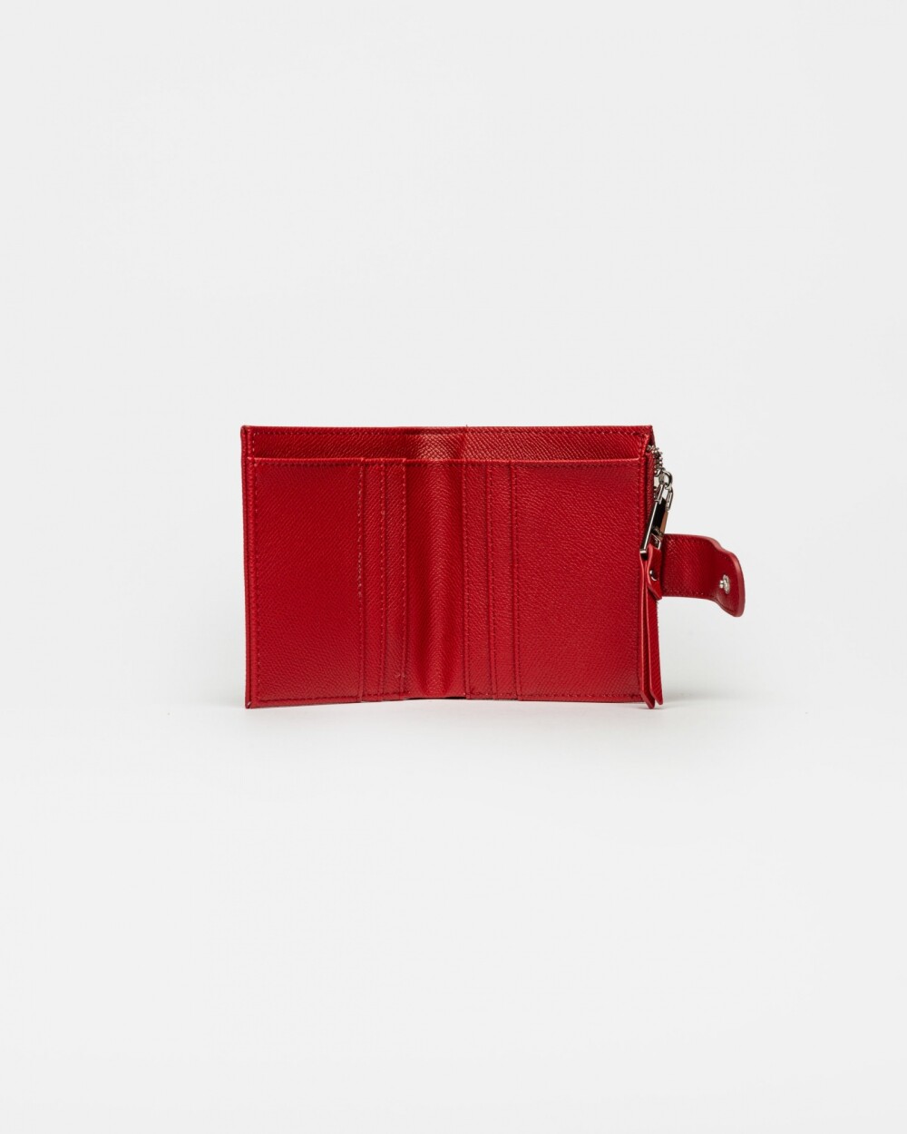 Billetera Rio en efecto cuero Rojo