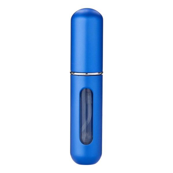 Frasco Mini Botella Recargable De Perfume Portátil X 5 Variante Color Azul