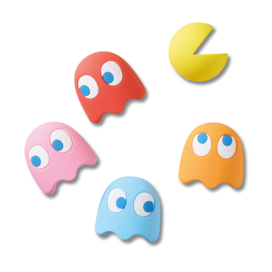 Jibbitz Pacman II 5 Pack Multicolor