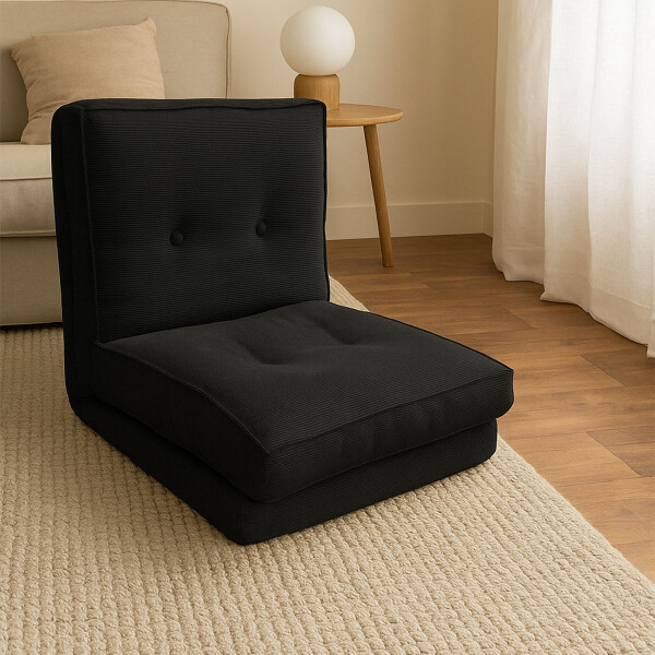 Sillón cama BED Negro