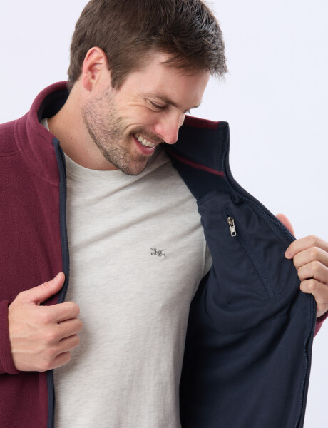 CAMPERA POLAR DE ABRIGO Bordo