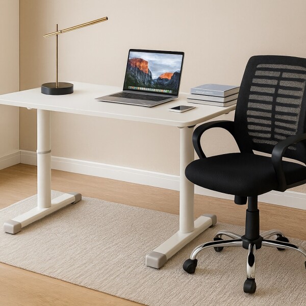 Set De Oficina Completo De Escritorio Con Altura Regulable Y Silla Giratoria Set De Oficina Completo De Escritorio Con Altura Regulable Y Silla Giratoria