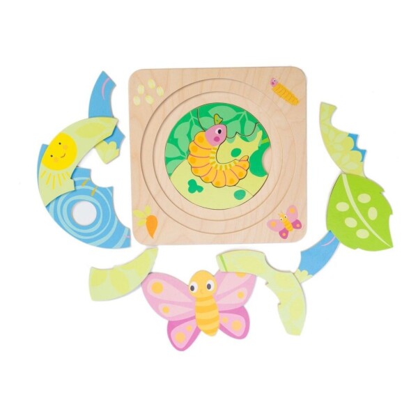 Juguete Vida De Mariposa Tender Leaf Infantil Madera Juguete Vida De Mariposa Tender Leaf Infantil Madera