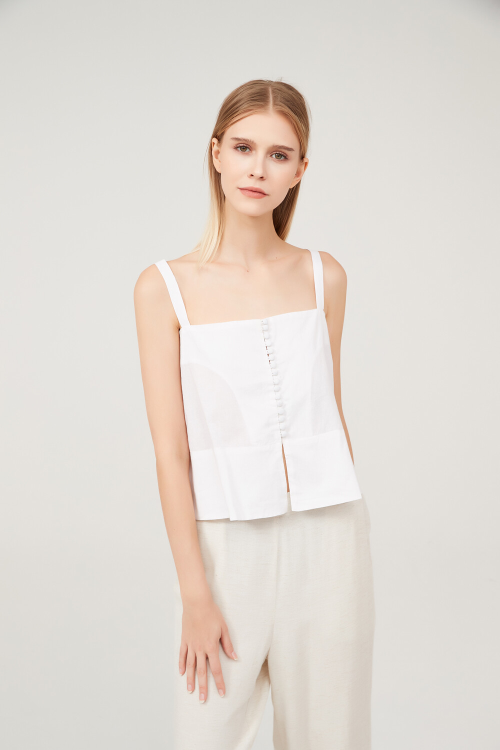 Musculosa Satoshi Blanco