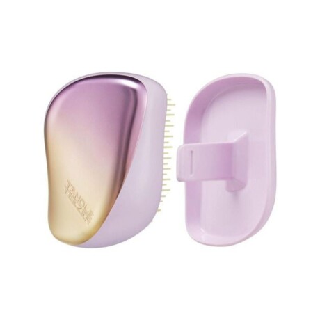 Cepillo para Desenredar Tangle Teezer The Compact Styler Sweet Lilac & Yellow Chrome