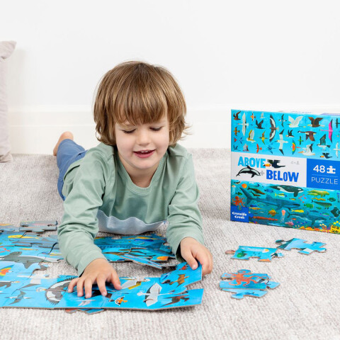 Puzzle Crocodile Creek 48 Piezas 45 cm x 60 cm Animales