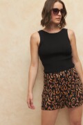 SHORT KETTY PRINT Animal Print