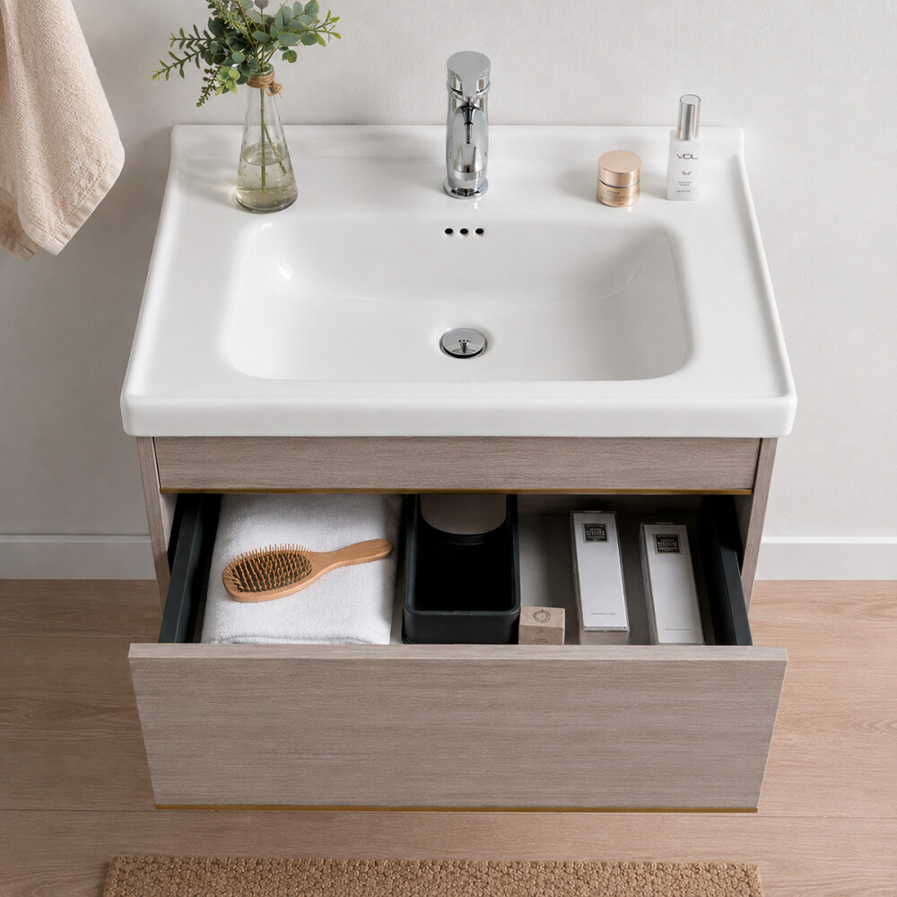MUEBLE DE BAÑO AÉREO MODELO 1063-60 / MUEBLE + BACHA + ESPEJO Mueble De Baño Aéreo Modelo 1063-60 / Mueble + Bacha + Espejo