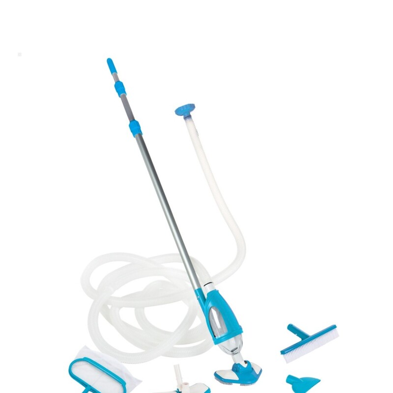 INTEX KIT DE LIMPIEZA DELUXE PISCINAS HASTA 5.49 MTS MANGO TELESCOPICO 2.79 MTS Intex Kit De Limpieza Deluxe Piscinas Hasta 5.49 Mts Mango Telescopico 2.79 Mts