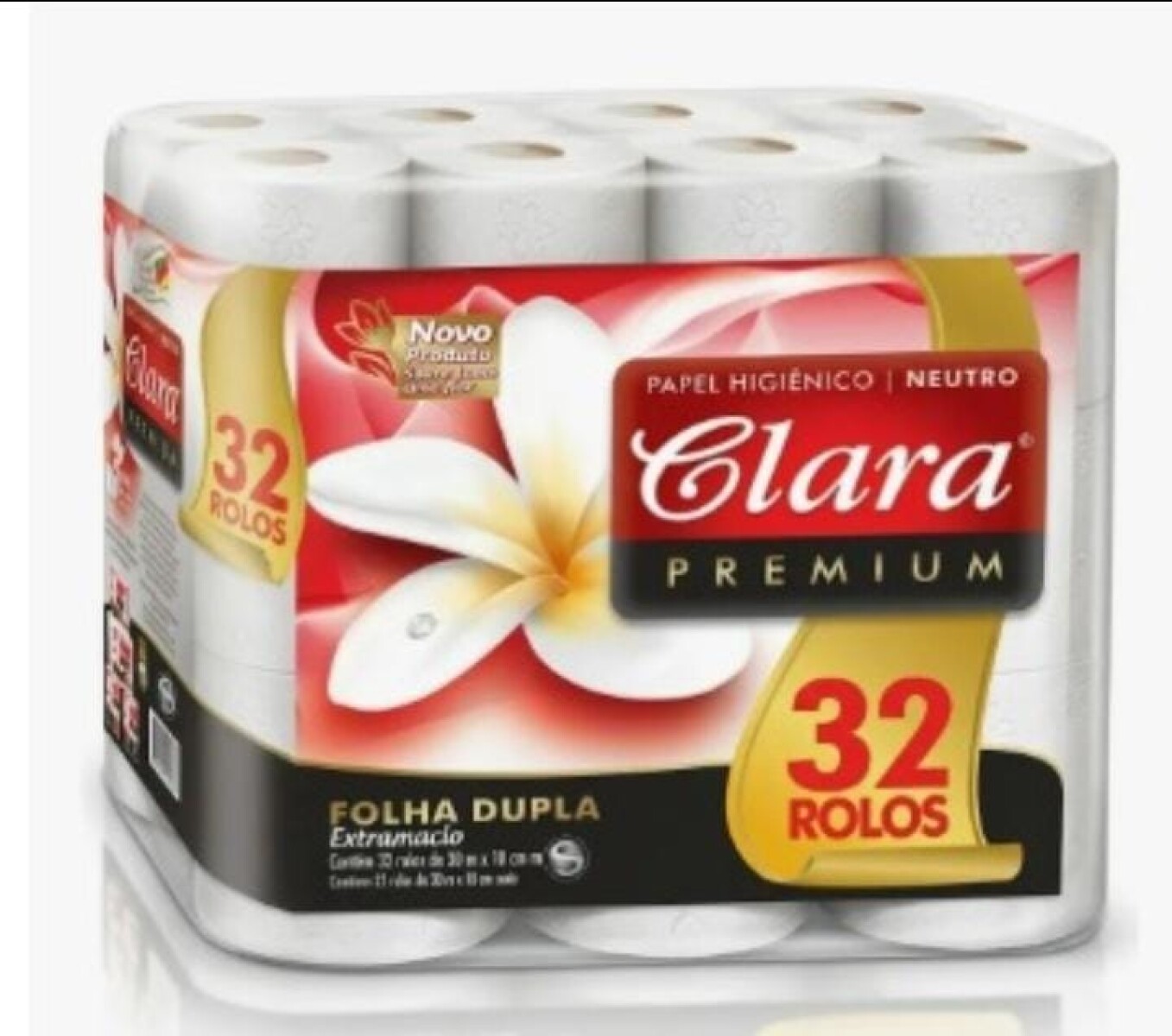 Ph Clara 32 rollos por 30 metros Doble Hoja 