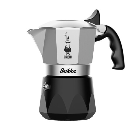 Cafetera Bialetti Brikka Aluminio BRIKKA4 4 Pocillos ALUMINIO