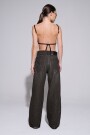 Jean Over Baggy Art Broken Marron