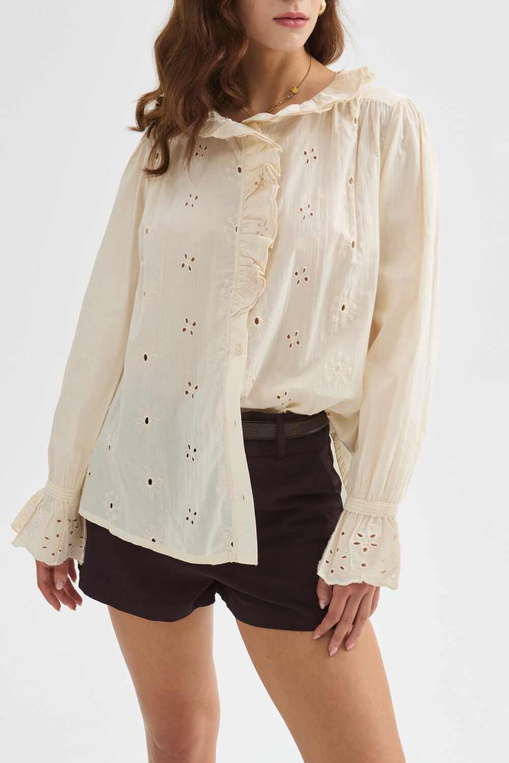 Camisa Jiardin Crudo / Natural