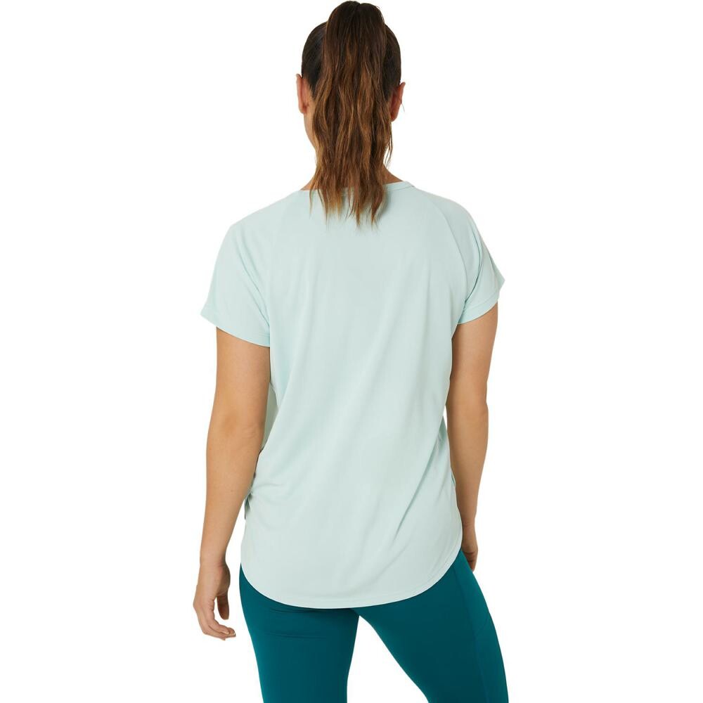Training Mesh Short Sleeve Top - Mujer Pale Blue