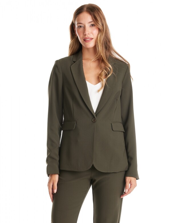 Blazer Sastrero Slim OLIVA