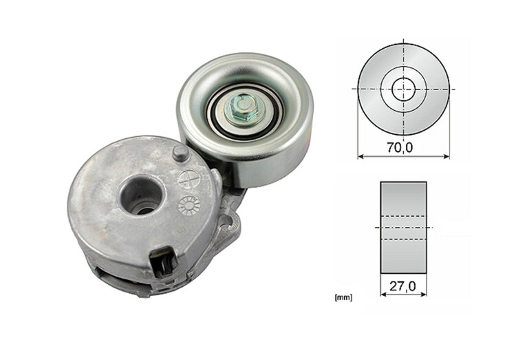 Tensor De La Correa Nissan Juke/Sentra B17/Sentra B16/Tiida/Qashqai Renault Megane/Fluence 07-25 Tensor De La Correa Nissan Juke/Sentra B17/Sentra B16/Tiida/Qashqai Renault Megane/Fluence 07-25