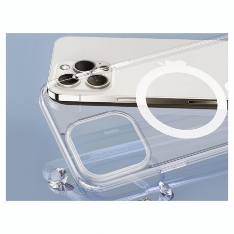 Protector Case Para APPLE Iphone 15 Pro 6,1' Con MagSafe - Transparente Protector Case Para APPLE Iphone 15 Pro 6,1' Con MagSafe - Transparente