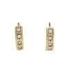 Caravanas Aros Zirconia y oro - Oro bajo - Zirconia- CA8148 conpiedra