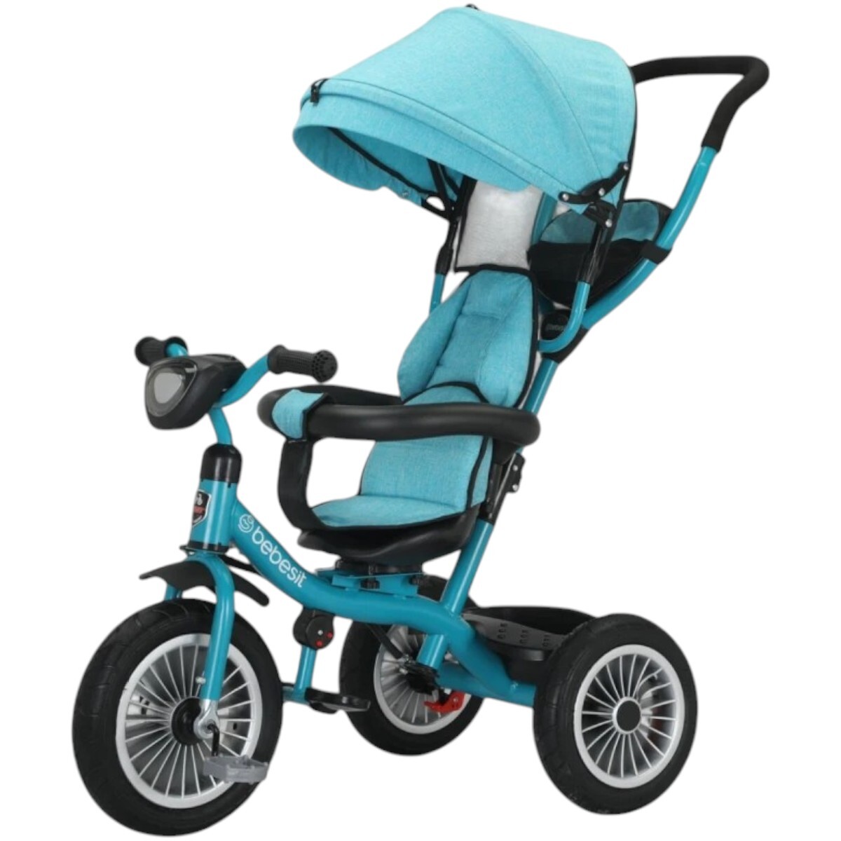Triciclo 360º Deluxe Bebesit Turquesa 