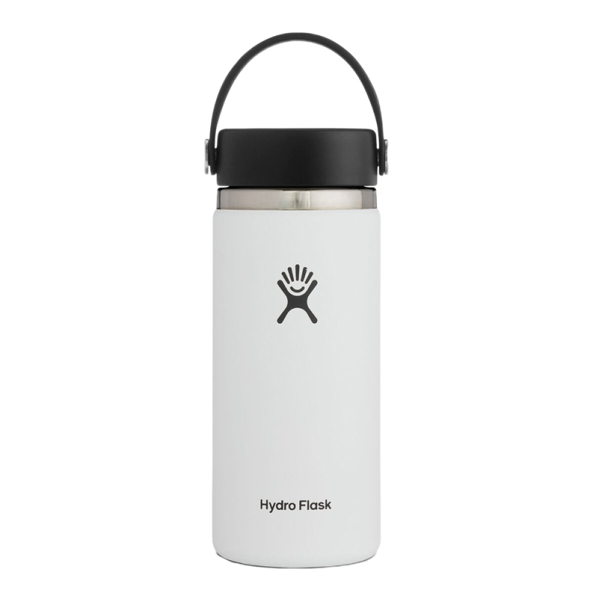 Botella Hydro Flask 16 Oz (0.47 L) Wide Mouth Flex Blanco 