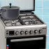 Cocina Combinada Enxuta Cenxdh6413i Inoxidable COCINA COMBINADA ENXUTA CENXDH6413I INOX