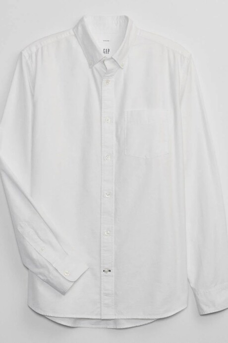 Camisa Oxford Standard Hombre White 2